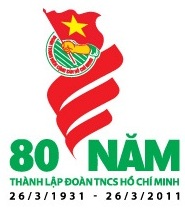 Logo 80 năm thành lập Đoàn TNCS Hồ Chí Minh