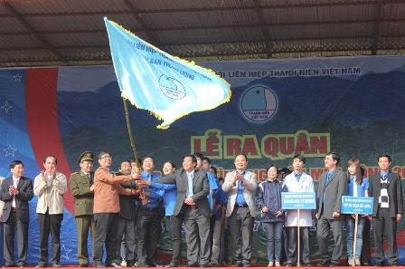 Trung ương Hội LHTN Việt Nam: Phát động ra quân Tình nguyện Mùa Đông năm 2012