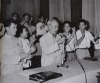 Bác Hồ tại Đại hội đại biểu toàn quốc Đoàn Thanh niên Cứu quốc (1956) - Ảnh: Tư liệu