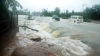 Nước lũ tràn qua quốc lộ 1A đoạn ở huyện Bình Sơn, Quảng Ngãi - Ảnh: Hải Luận