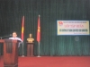 Đồng chí Lê Văn Ri – Giám đốc Trung tâm TTN miền Trung phát biểu khai mạc