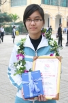 Gương mặt đoàn viên THPT tiêu biểu Trương Linh Huyền.